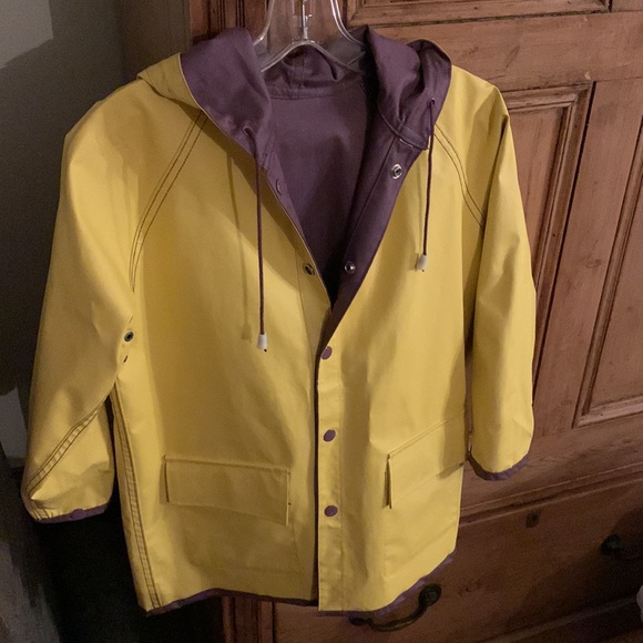 Rainwear Impermeable Jackets & Coats Girls Reversible Raincoat Size